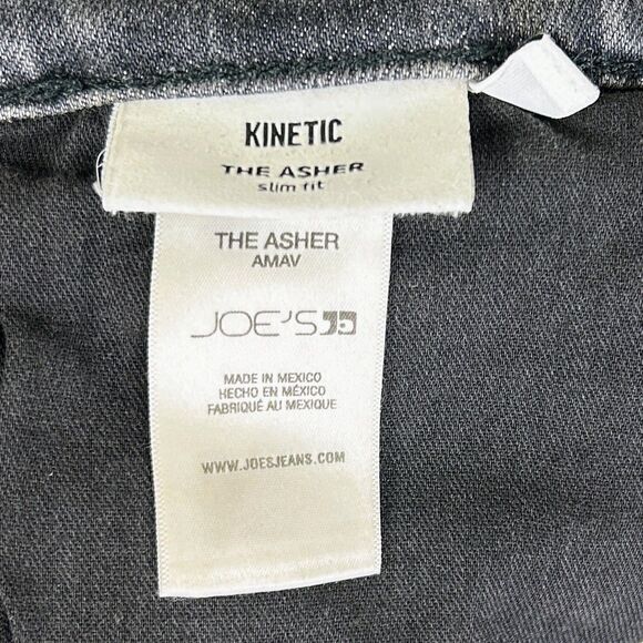 NWT Joe's Jeans The Asher Slim Fit Kinetic Jeans Amav Grey Luxury Denim Men's 33 - Picture 13 of 15